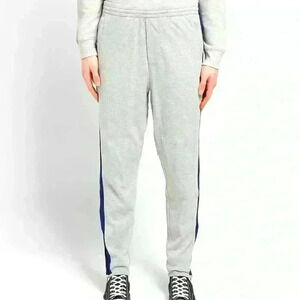 Ralph Lauren Logo Embroidered Grey Joggers Mens Size L